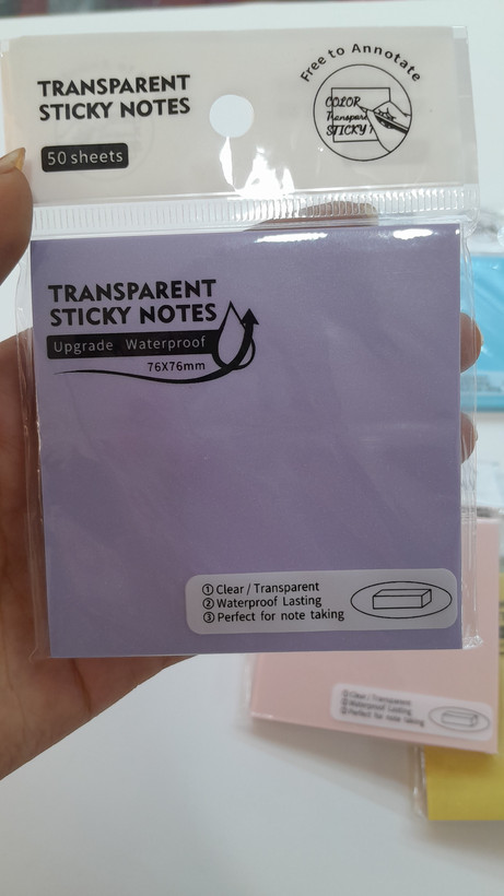 استیک نوت شفاف